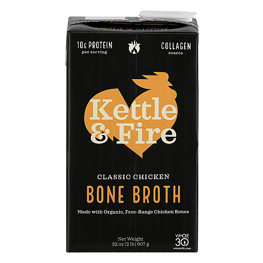 Kettle & Fire Bone Broth, Classic Chicken 32 Oz