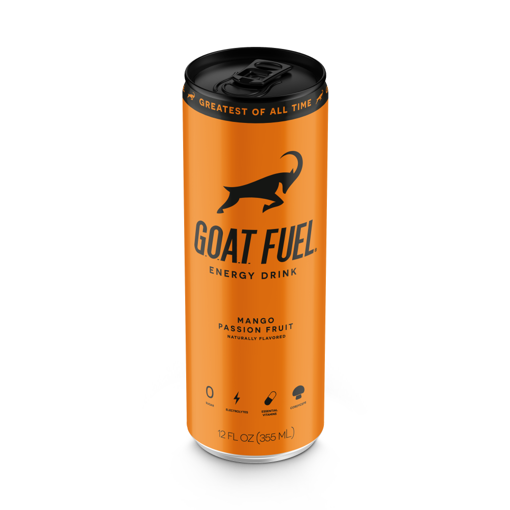 G.O.A.T. Fuel Mango Passion Energy Drink