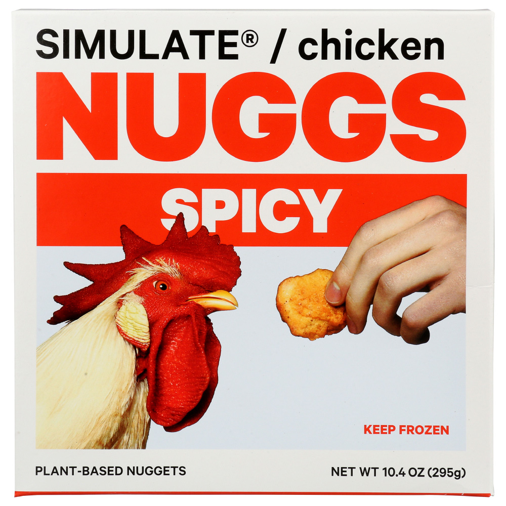 Simulate NUGGS Spicy Plant-Based Chicken Nuggets - Frozen - 10.4oz