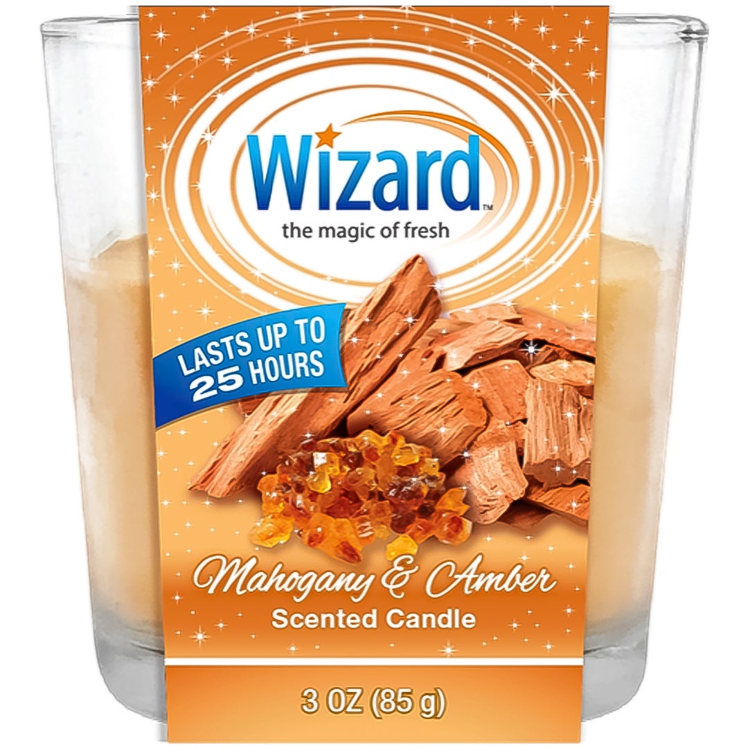 Wizard Candles #73709 Mahogany & Amber