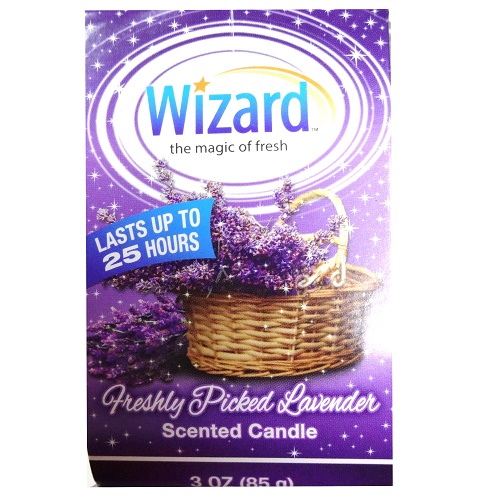 Wizard Freshly Picked Lavender Candle