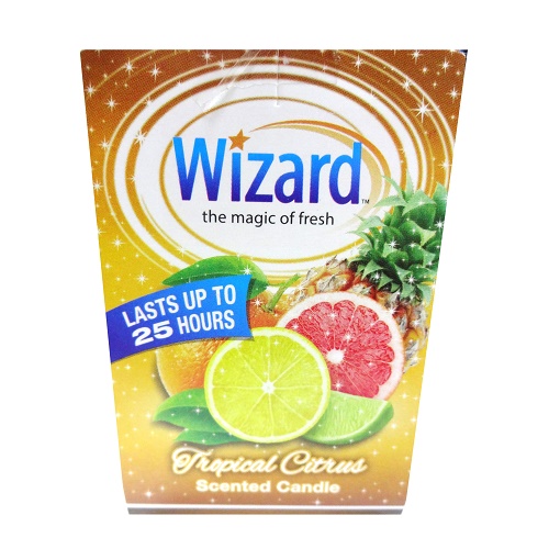 Wizard Tropical Citrus Scented Candle