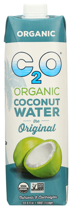 C20 C2 O Coconut Water, Organic, Original 33.8 Fl Oz
