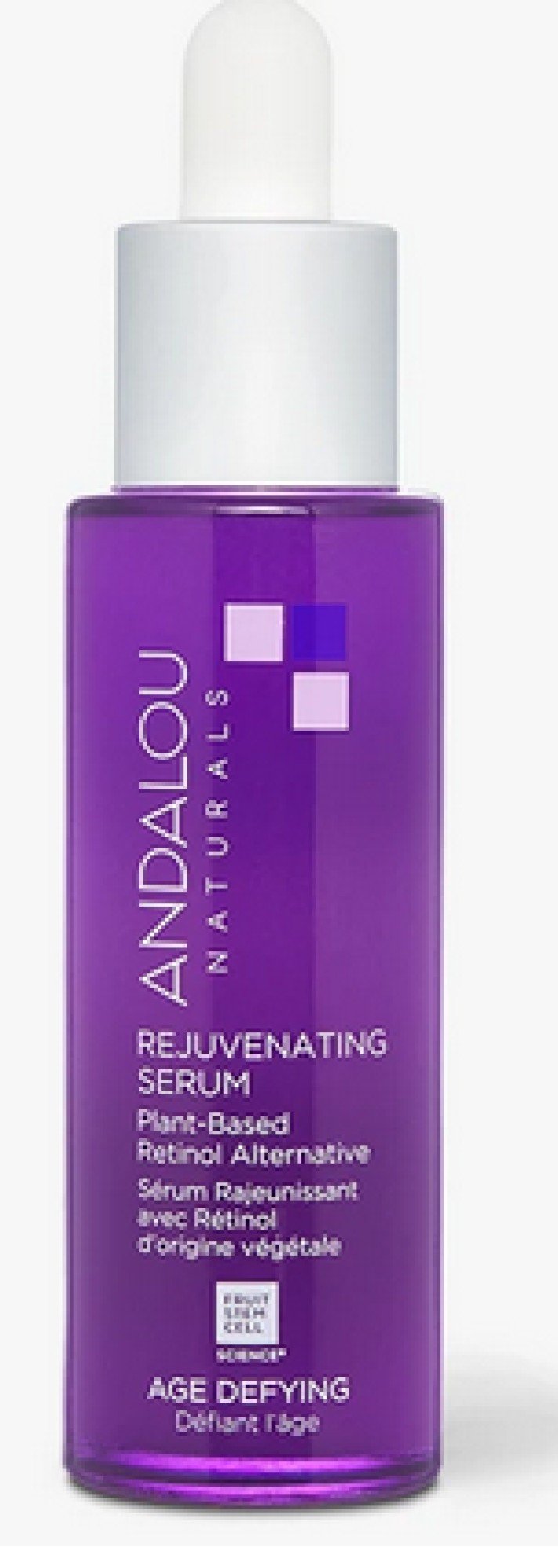 Andalou Naturals Age Defying Rejuvenating Plant-Based Retinol Alternative Serum