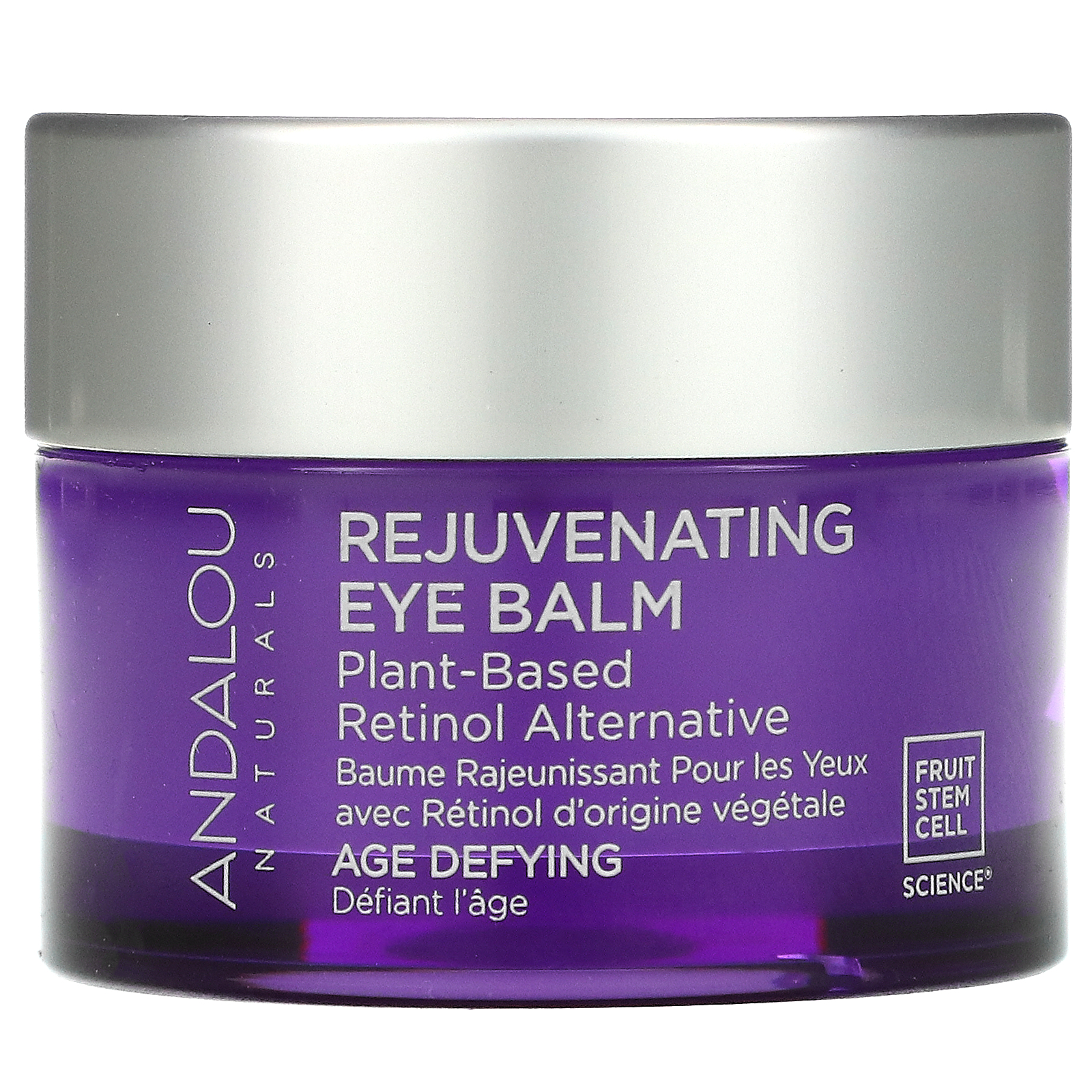 Andalou Naturals Age Defying Rejuvenating Plant-Based Retinol Alternative Eye Balm