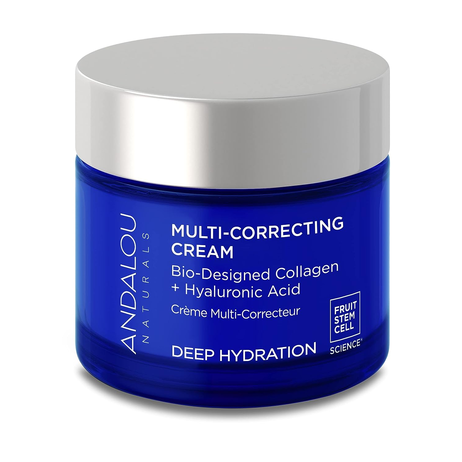 Andalou Naturals Multi Correcting Cream, Deep Hydration, 1.7 Oz