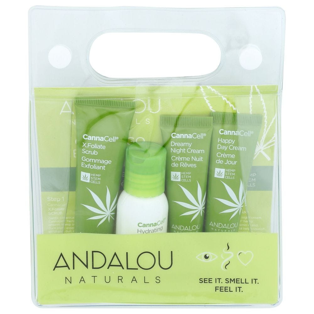 ANDALOU Naturals To Go CannaCell Routine Set