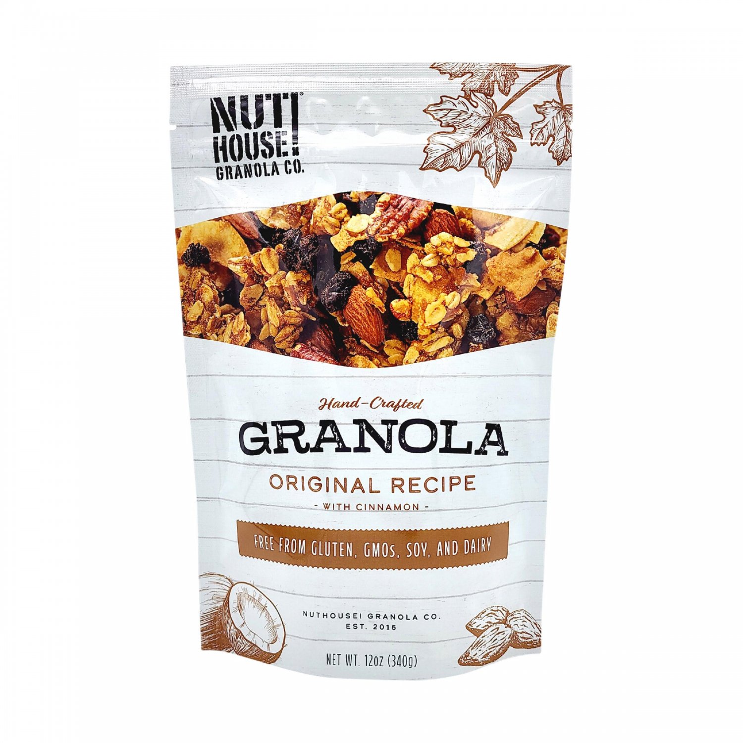 Nut House Granola Co Nuthouse - Original Recipe, 12 Oz