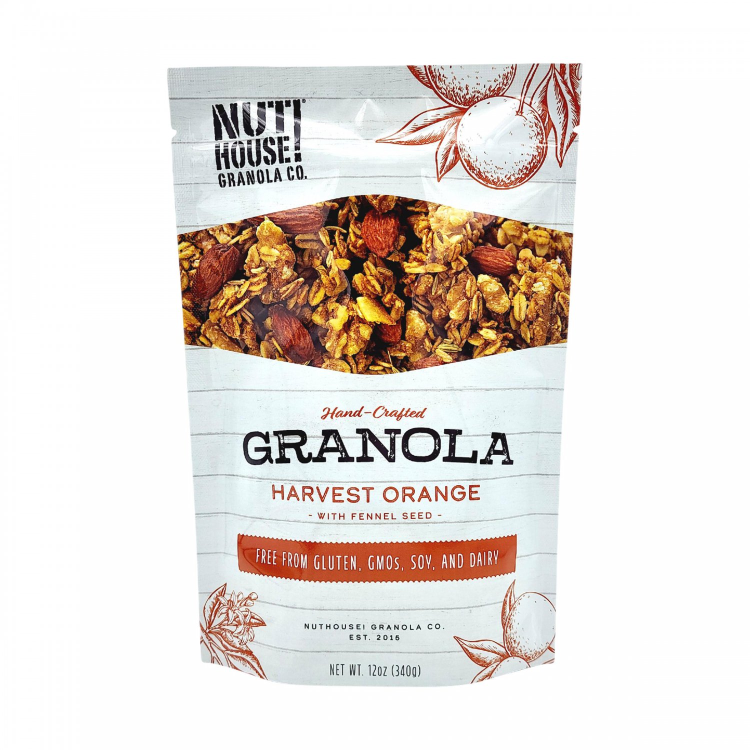 Nut house Granola Harvest Orange