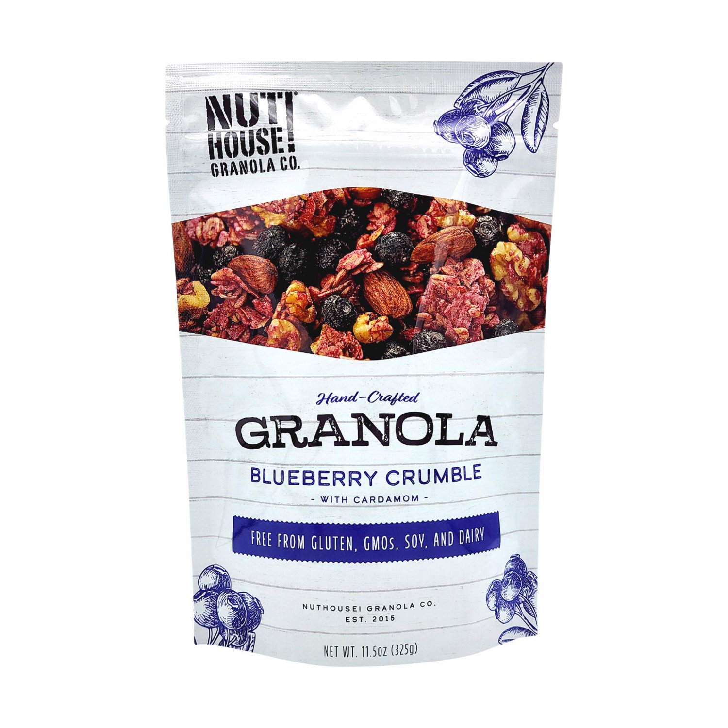 Nut House Granola Co Blueberry Crumble 12oz