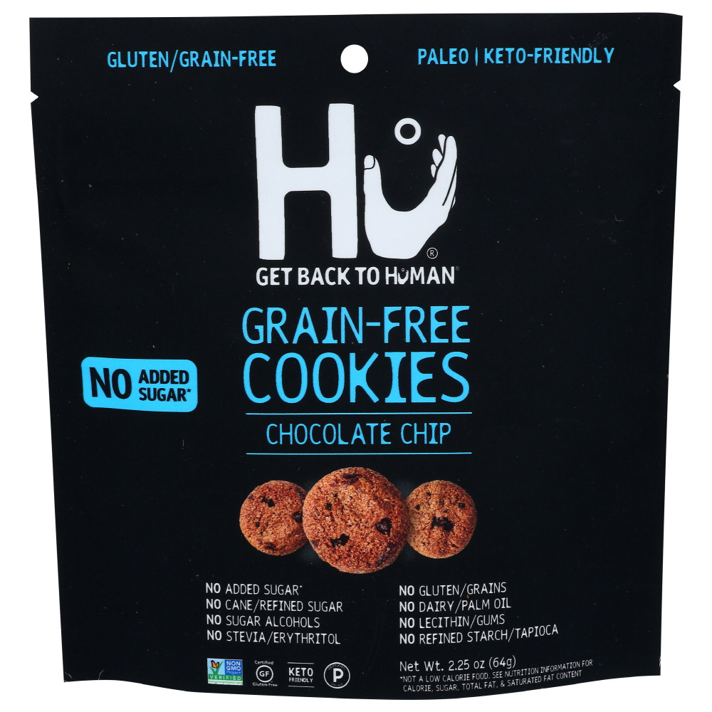Hu Grain Free Chocolate Chip Cookies 2.25oz