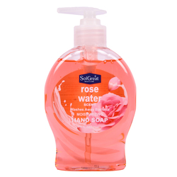 Solgreat Hand Soap Rose Water 7.5 Oz