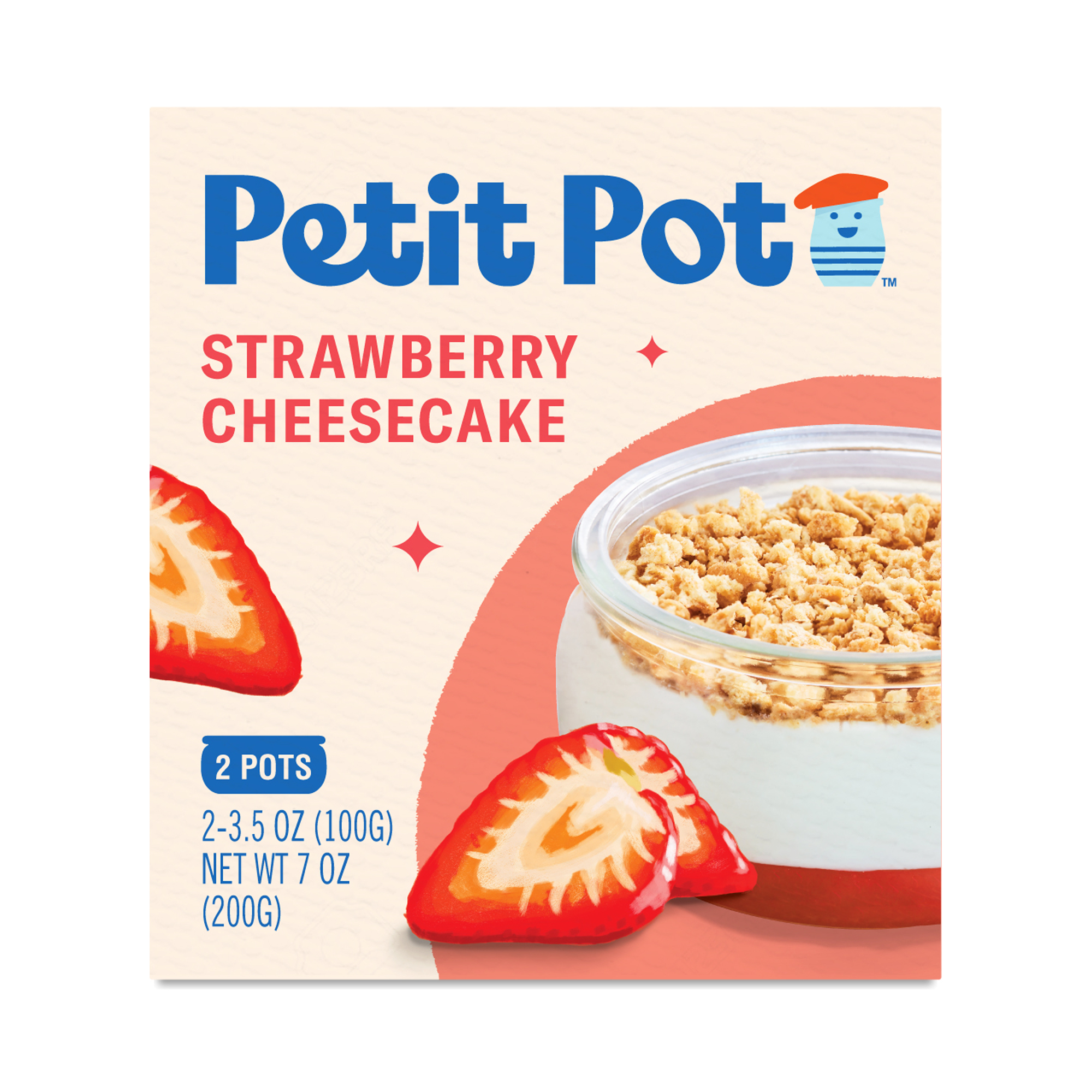 Petit Pot Strawberry Cheesecake 7oz