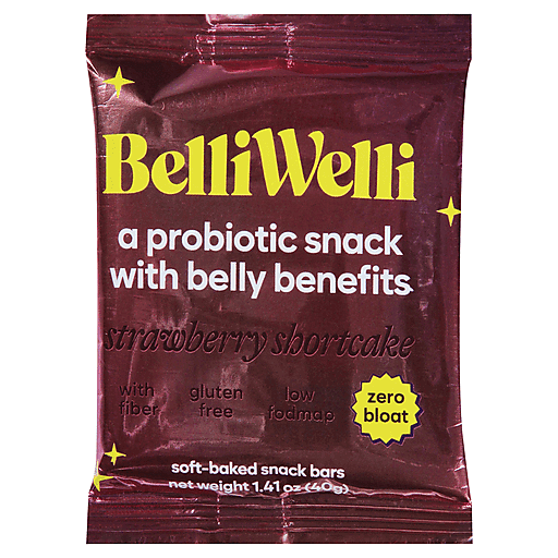 BelliWelli Snack Bars, Soft-Baked, Strawberry Shortcake 1.41 Oz