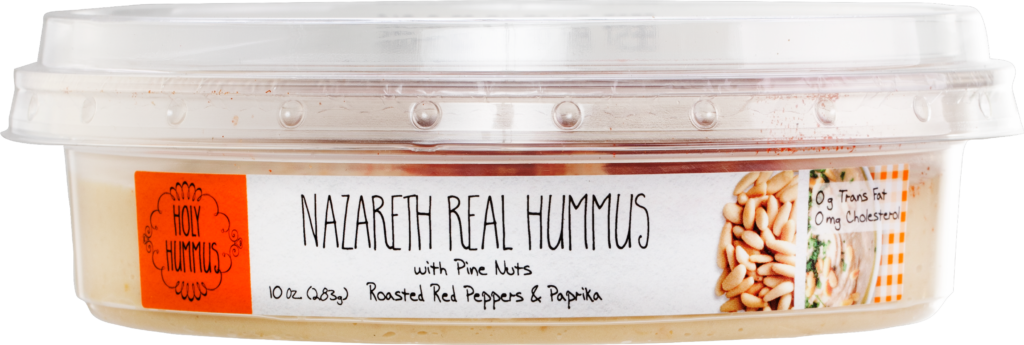 Holy Hummus Nazareth With Pine Nuts 10Oz