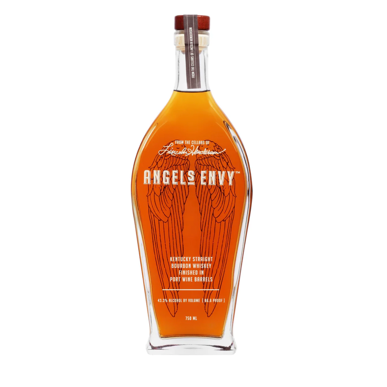 Angel's Envy Kentucky Straight Bourbon Whiskey Finished In Port Wine Barrels