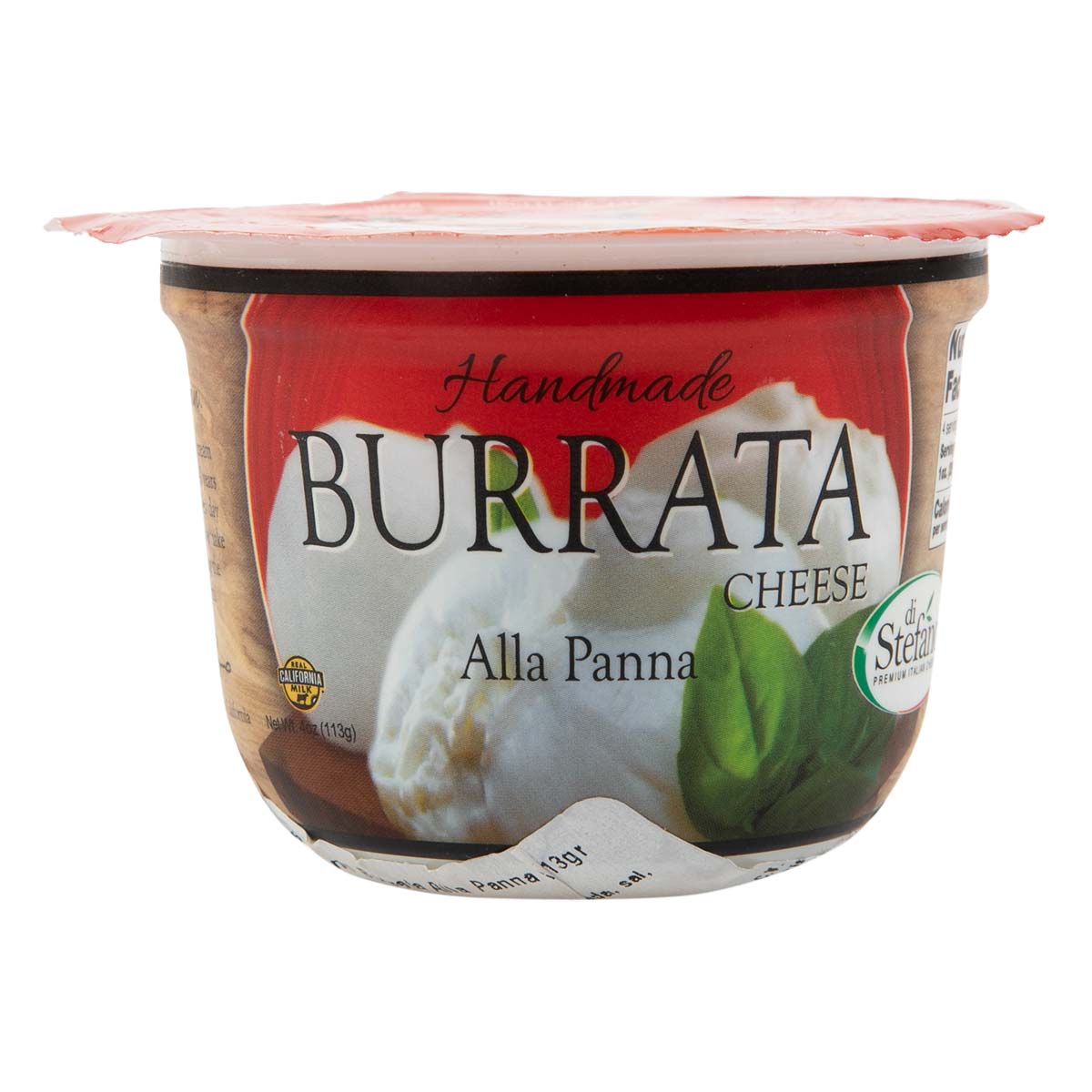 Di Stefano Queso Burrata Alla Panna 113g Queso Burrata Alla Panna 113g