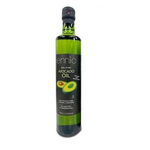 Ennio Avocado Oil 16.9oz 100% Pure-whole