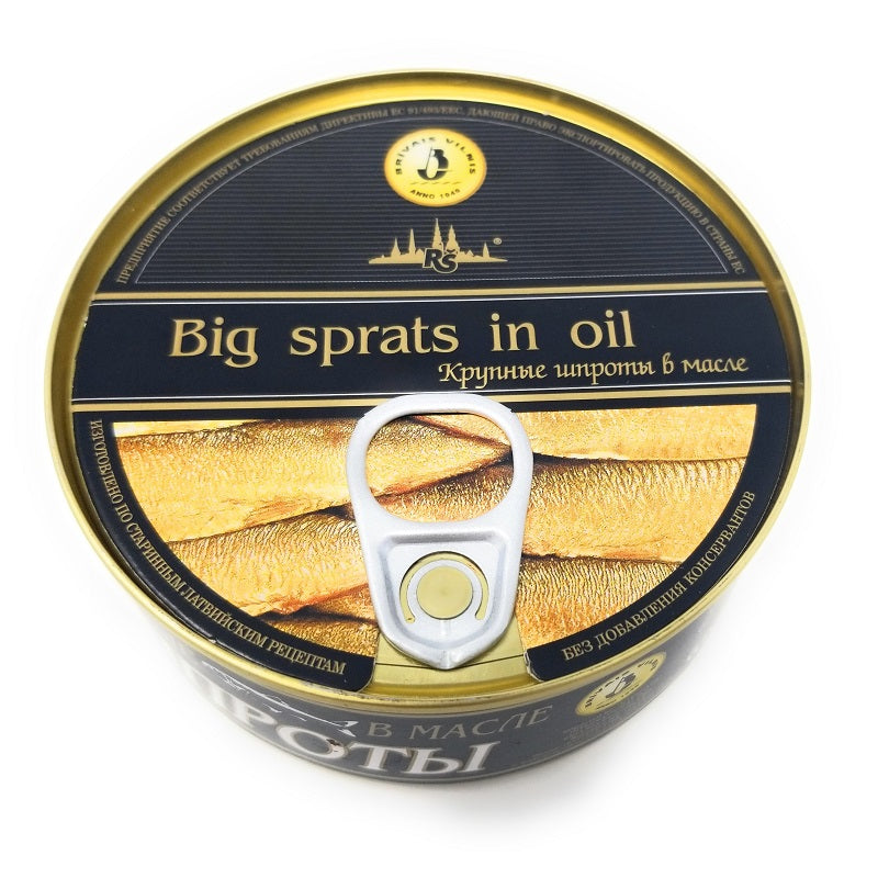 Brivais Vilnis Big Sprats In Oil