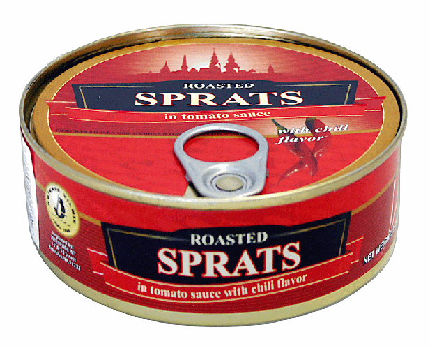 Riga Gold Brivais Vilnis Roasted Sprats In Tomato Sauce Chili