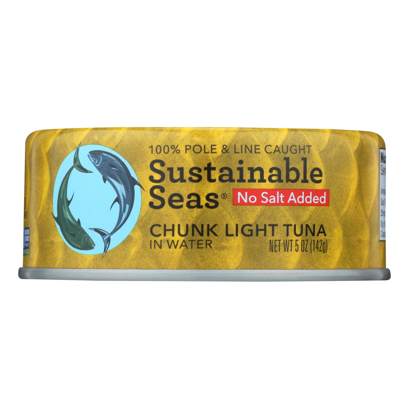Sustainable Seas No Salt Added Chunk Light Tuna In Water