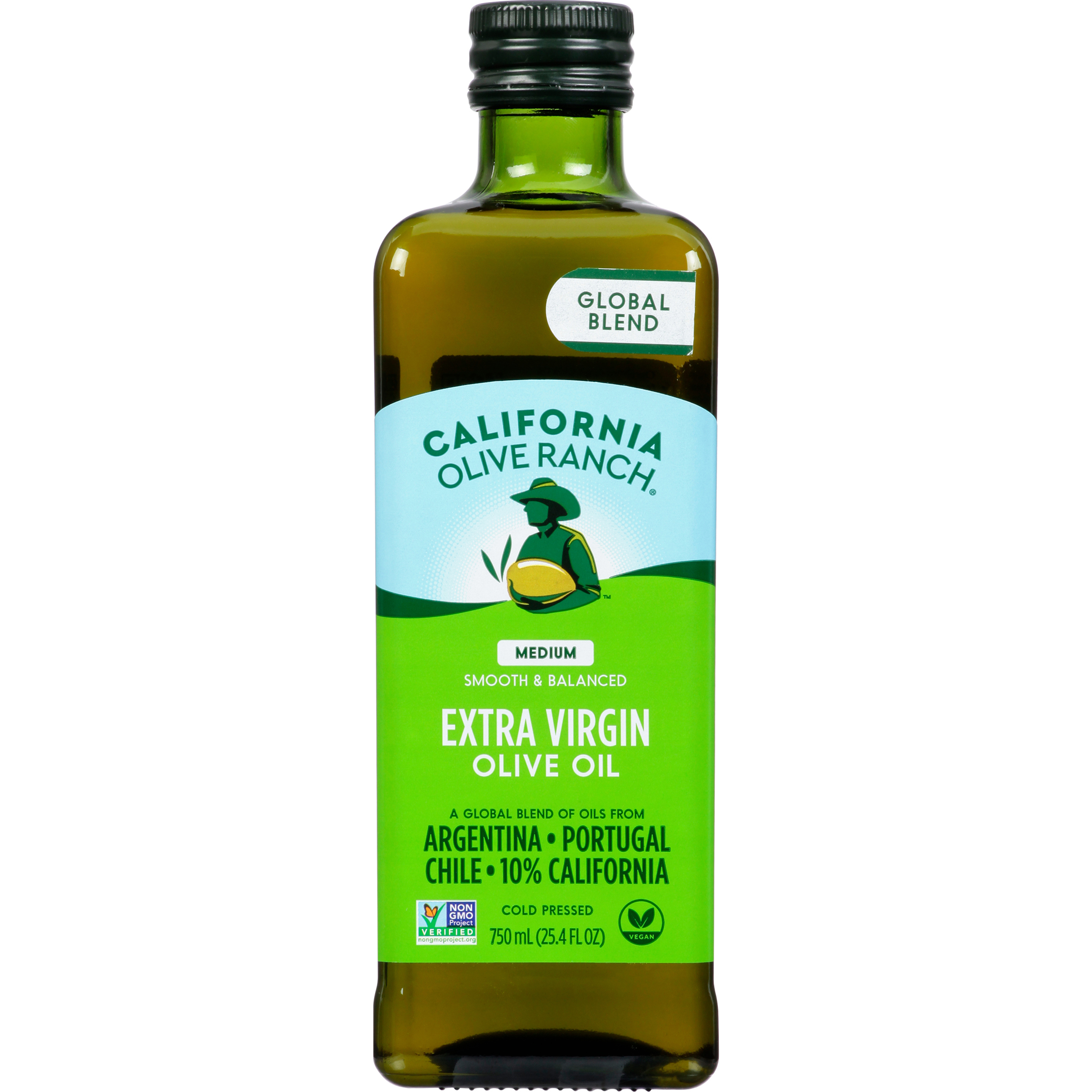 California Olive Ranch Global Blend Extra Virgin Oil Medium 25.4 Fl Oz