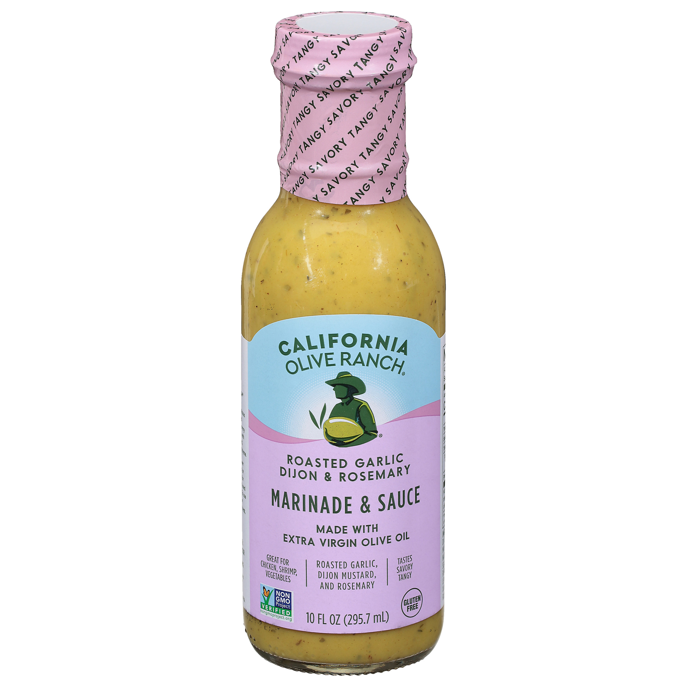 California Olive Ranch Roasted Garlic Dijon & Rosemary Marinade & Sauce, 10 Fl Oz