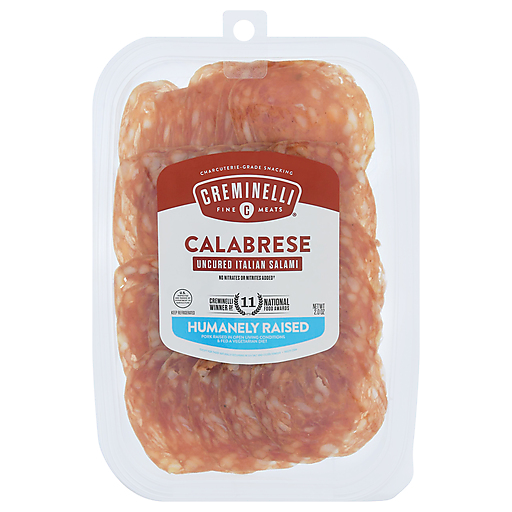 Creminelli Fine Meats Calabrese, Italian, Uncured Salami - 2 Oz