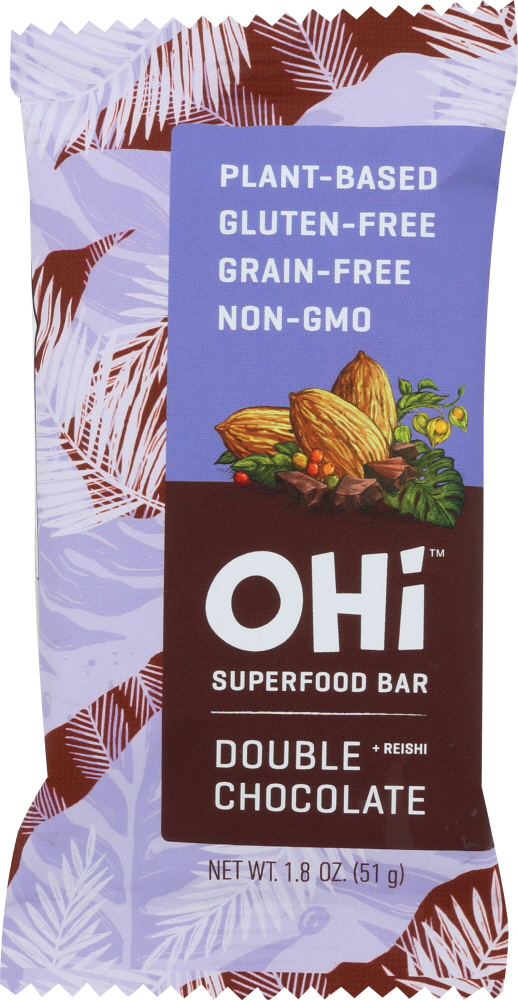 OHI Superfood Bar Double Chocolate, 1.80 Oz