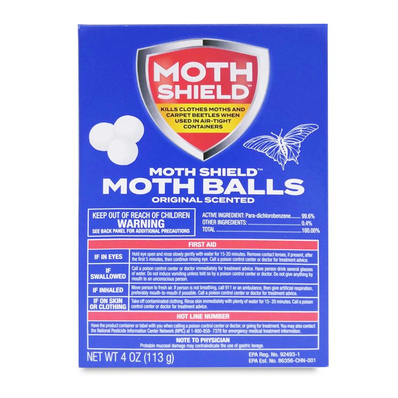 Moth Shield Balls #773 Original
