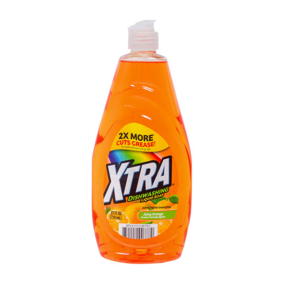 Xtra Dish Liquid Orange, 25 Fl Oz