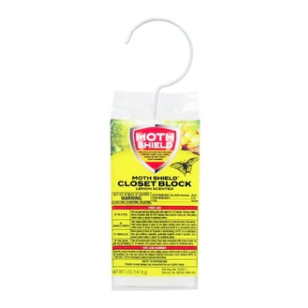 Moth Shield Lemon Closet Block 5oz-whole
