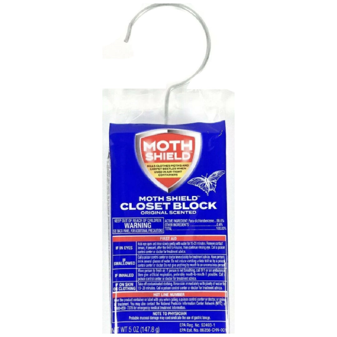 Regent Products Corp Moth Shield Original Closet Block 5oz-whole