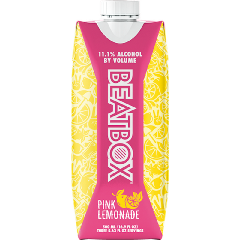 HOA BeatBox Beverages Pink Lemonade 500mL Carton
