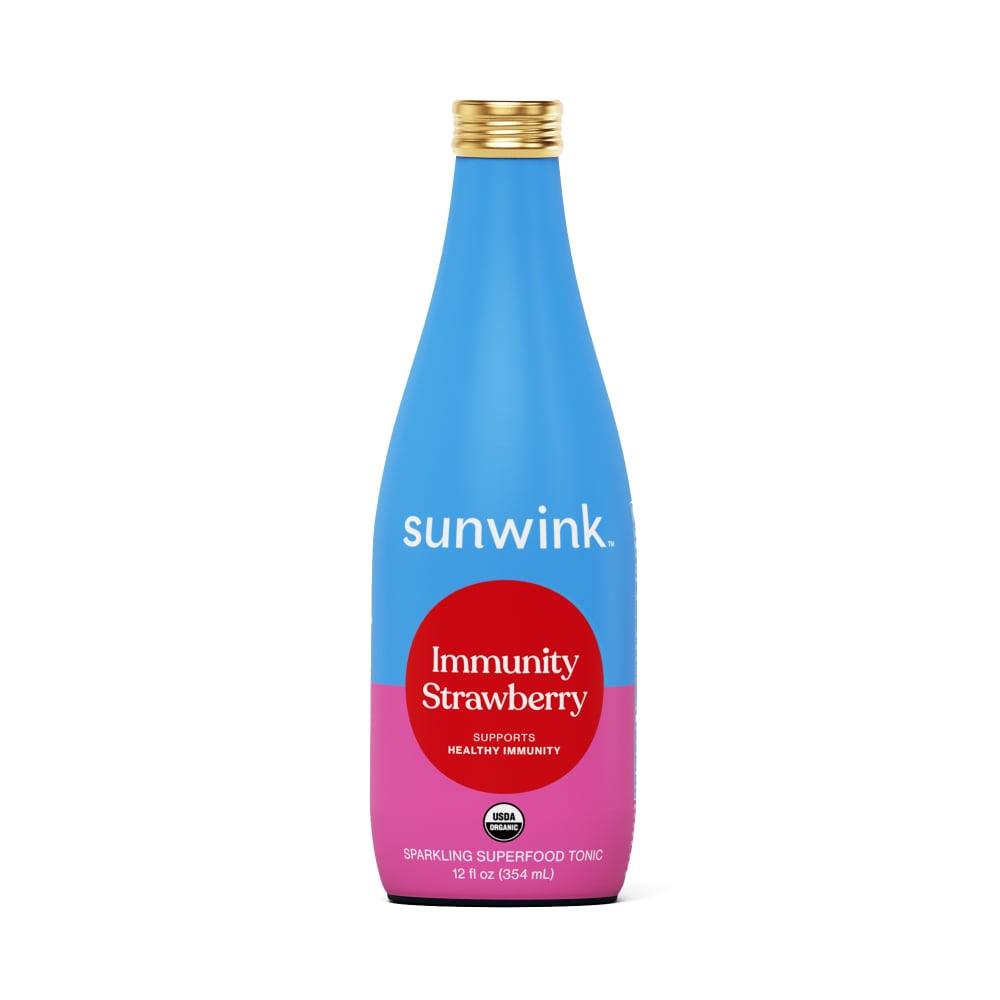 Sunwink Organic Immunity Berry Sparkling Tonic - 12 Fl Oz