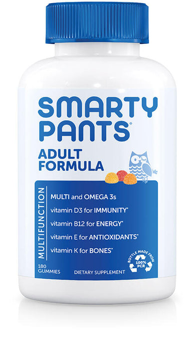 SmartyPants Adult Formula Vitamins, 180 Gummies