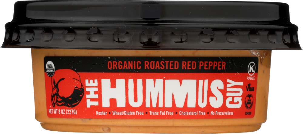 The Hummus Guy Organic Roasted Red Pepper, 8 Oz