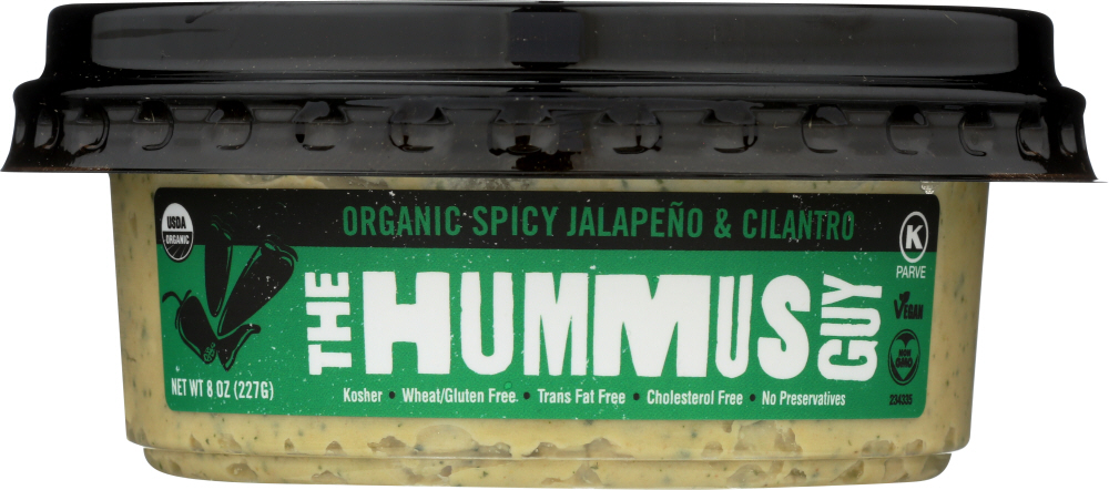 Hummus Guy THE Organic Spicy Jalapeno & Cilantro 8 Oz