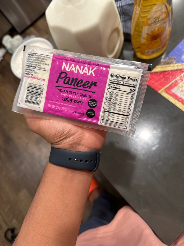 Nanak's Paneer Cheese