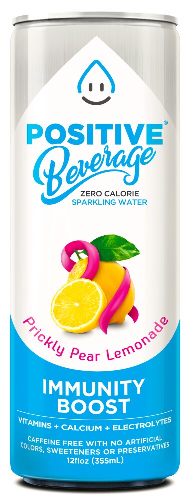 Positive H2o Prickly Pear Lemonade