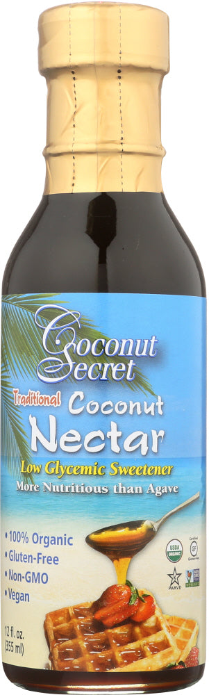 Coconut Secret Raw Nectar Low Glycemic Sweetener