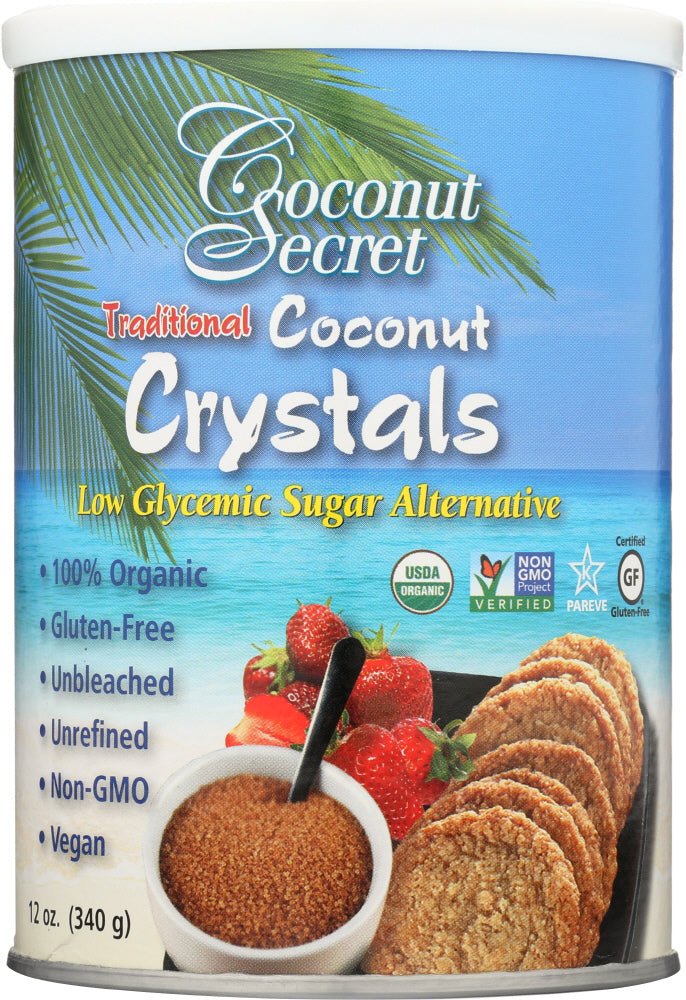 Coconut Secret Organic Raw Crystals, 12 Oz