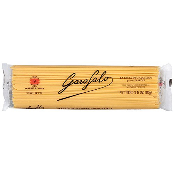 Garofalo Spaghetti Pasta 16 Oz Bag - 20ct Case