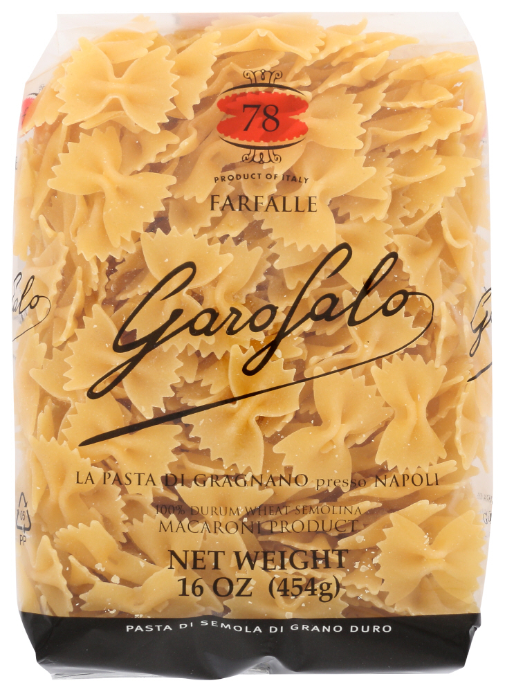 Garofalo Farfalle Pasta 16 Oz Bag
