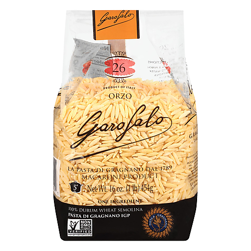 Garofalo Orzo Pasta 16 Oz Bag