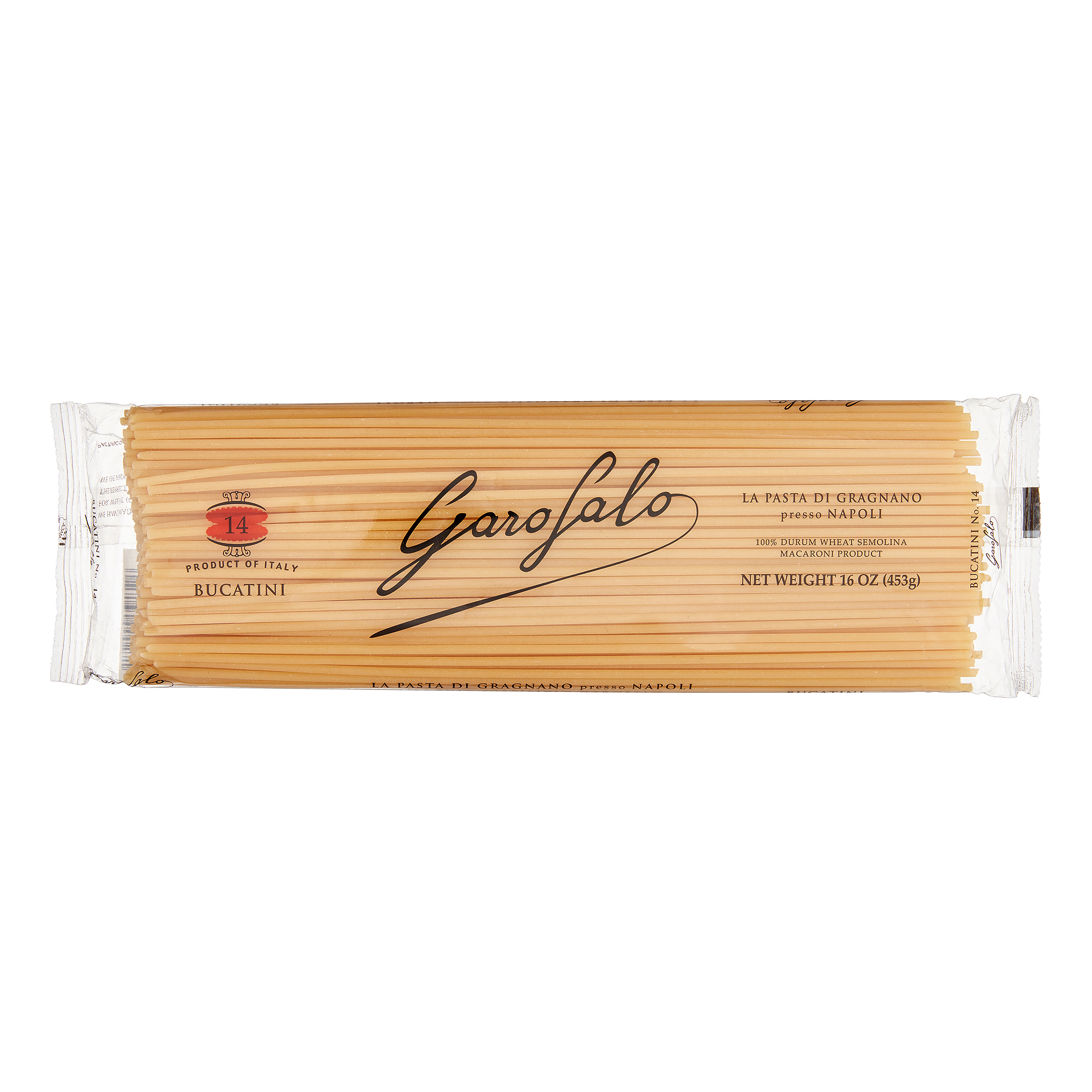 Garofalo Bucatini Pasta 16 Oz Bag - 20ct Case