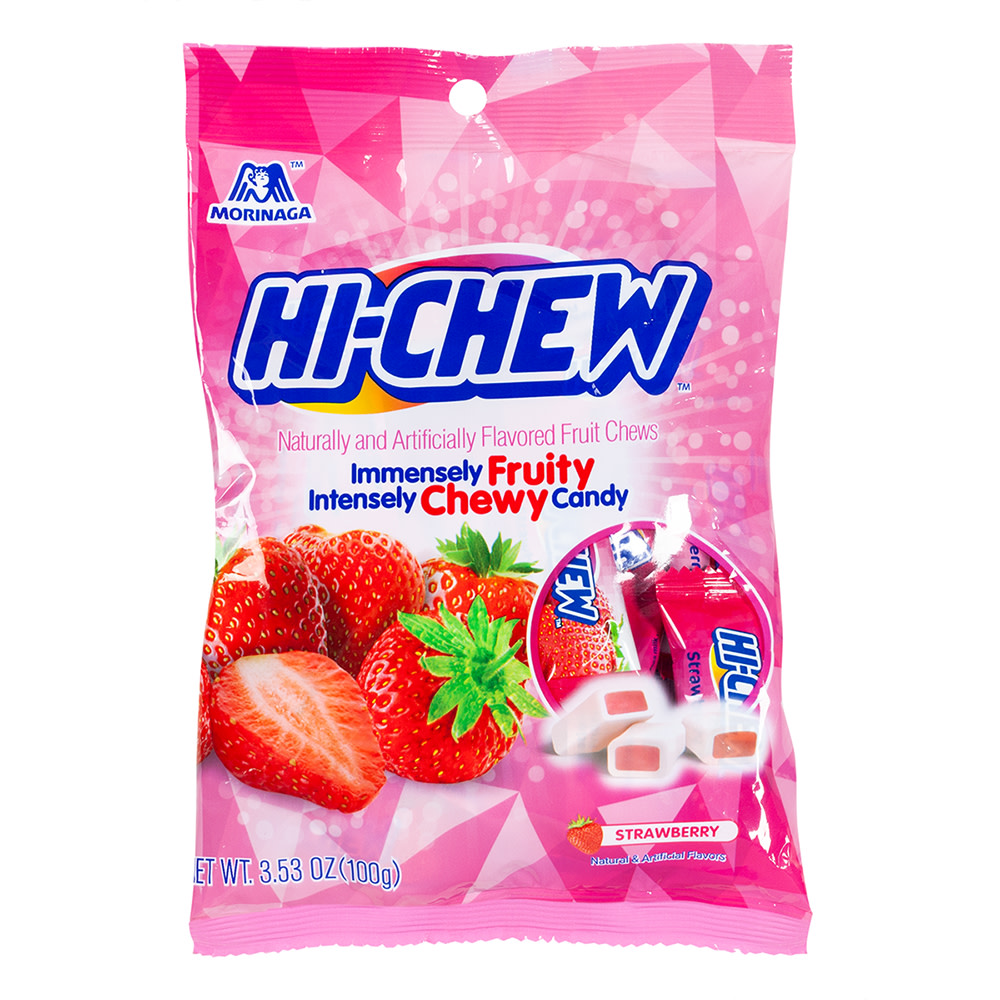 Hi-Chew Candy Peg Bag Strawberry