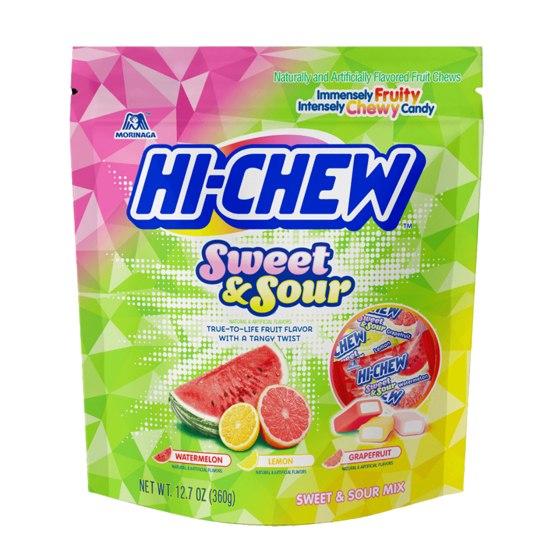 Hi-Chew Sweet & Sour Mix Fruit Chews 12.7 Oz