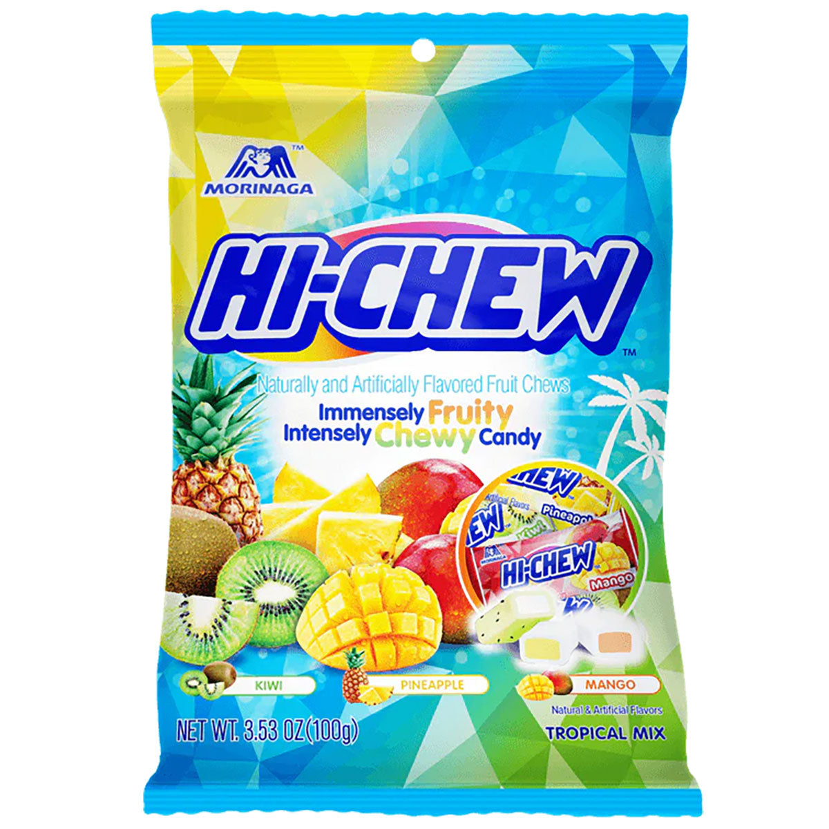 Morinaga Hi-Chew Tropical Mix – 3.53oz Bag