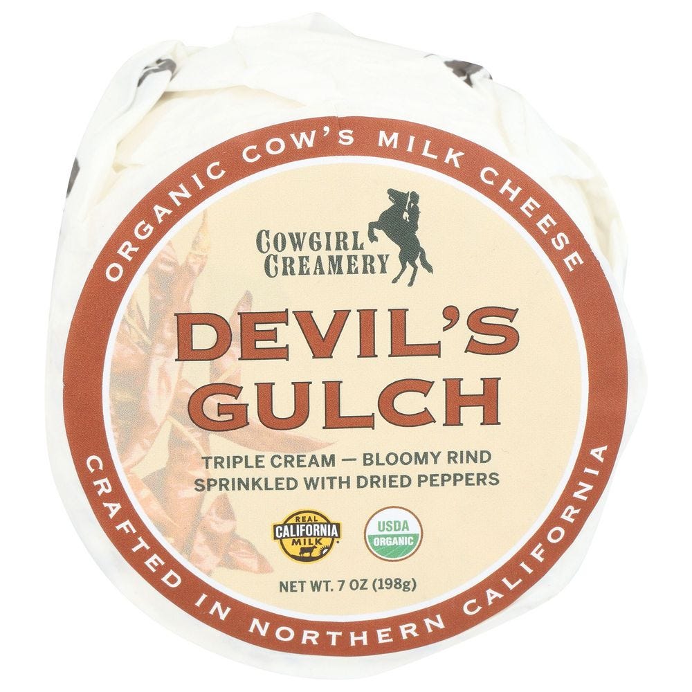 Cowgirl Creamery Devils Gulch